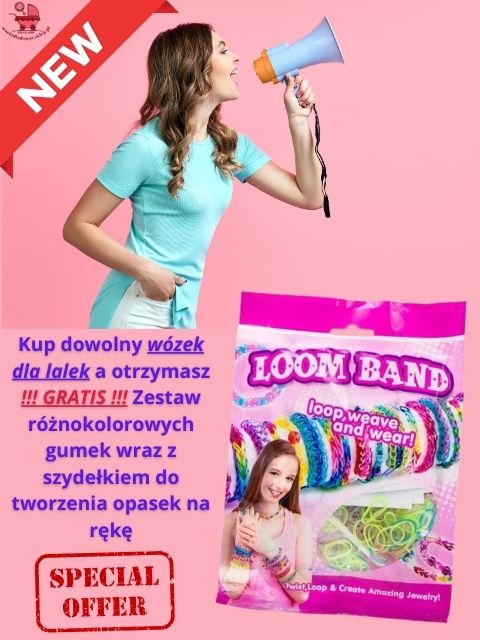 Wózek Lalkowy + Gratis